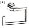 Accesorios de ba&ntilde;o lat&oacute;n :: Cubik :: Toallero anilla mediano