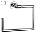 Accesorios de ba&ntilde;o lat&oacute;n :: Cubik :: Toallero anilla